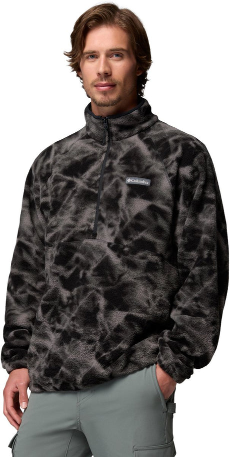 Columbia timber crest™ mtr fleece printed hz black, icypeaks l