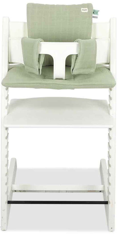 Trixie kussen eetstoel tripptrapp - groen comfort babystoel.