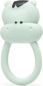 Lanco toys lanco rubberen bijtring - kimo het nijlpaard - mint