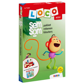 Loco mini - semsom pakket rekenen kleuters