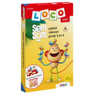 Loco mini - semsom pakket rekenen groep 3 en 4