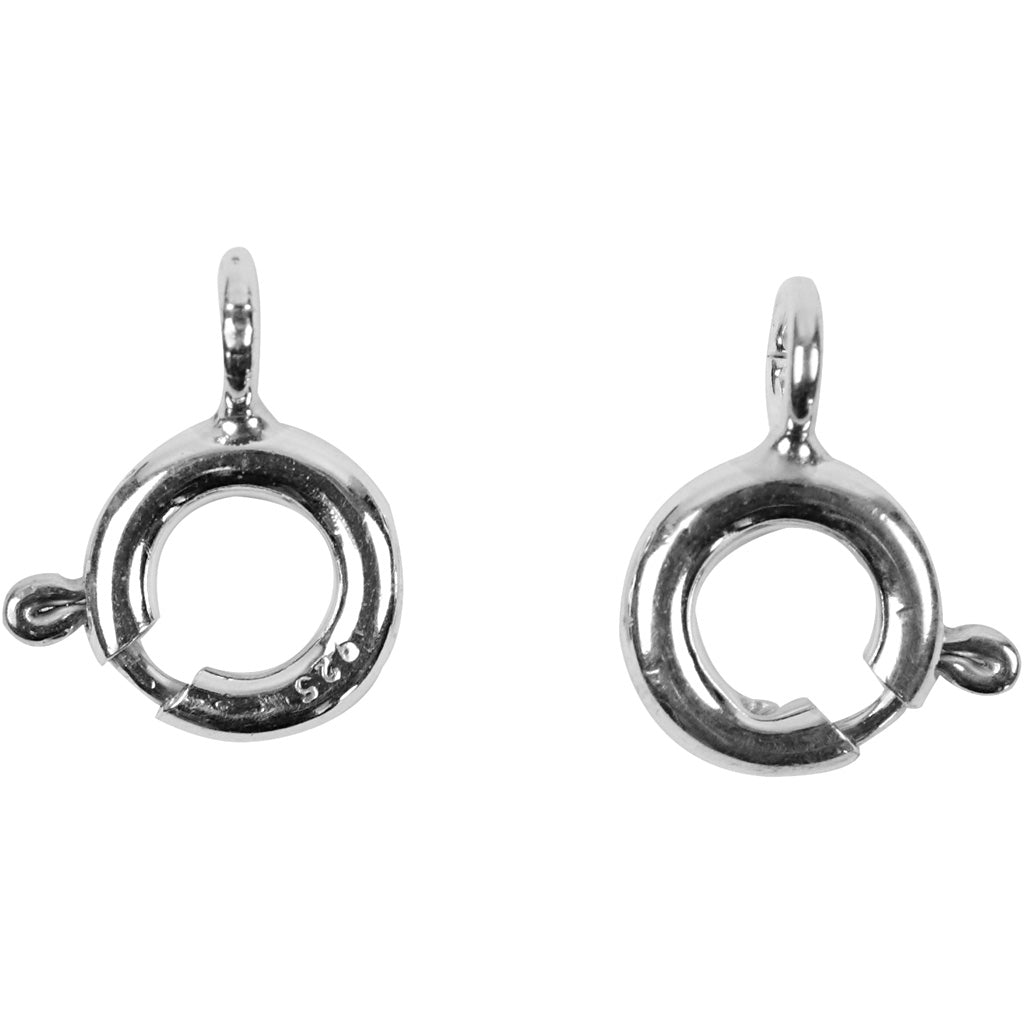 Http: www.cchobby.nl veersluiting-met-ring-d-6-mm-zilver-10-stuk-1-doos