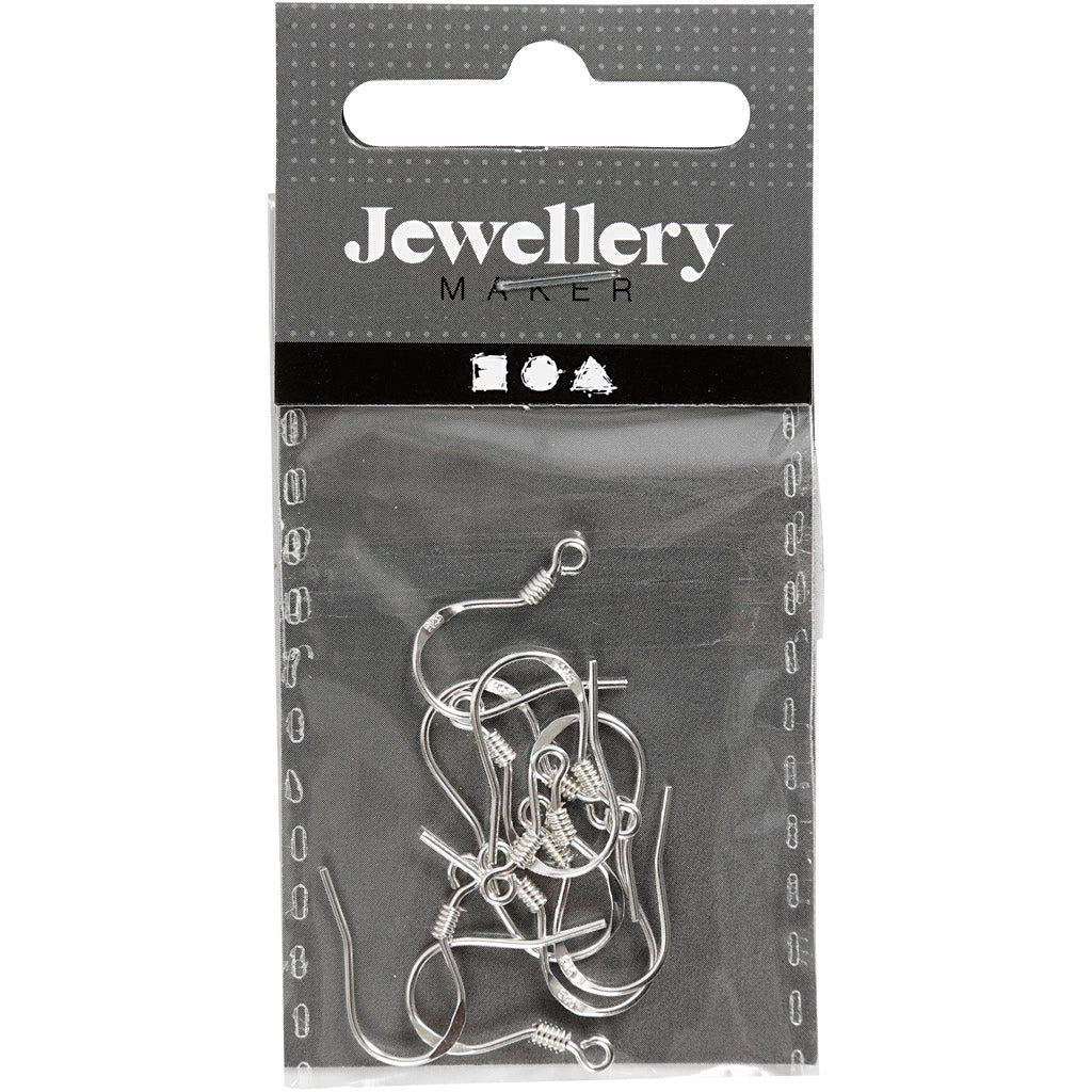 Creativ company http: www.cchobby.nl oorbelhaaken-l-14-mm-zilver-10-stuk-1-doos
