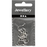 Creativ company http: www.cchobby.nl oorbelhaaken-l-14-mm-zilver-10-stuk-1-doos