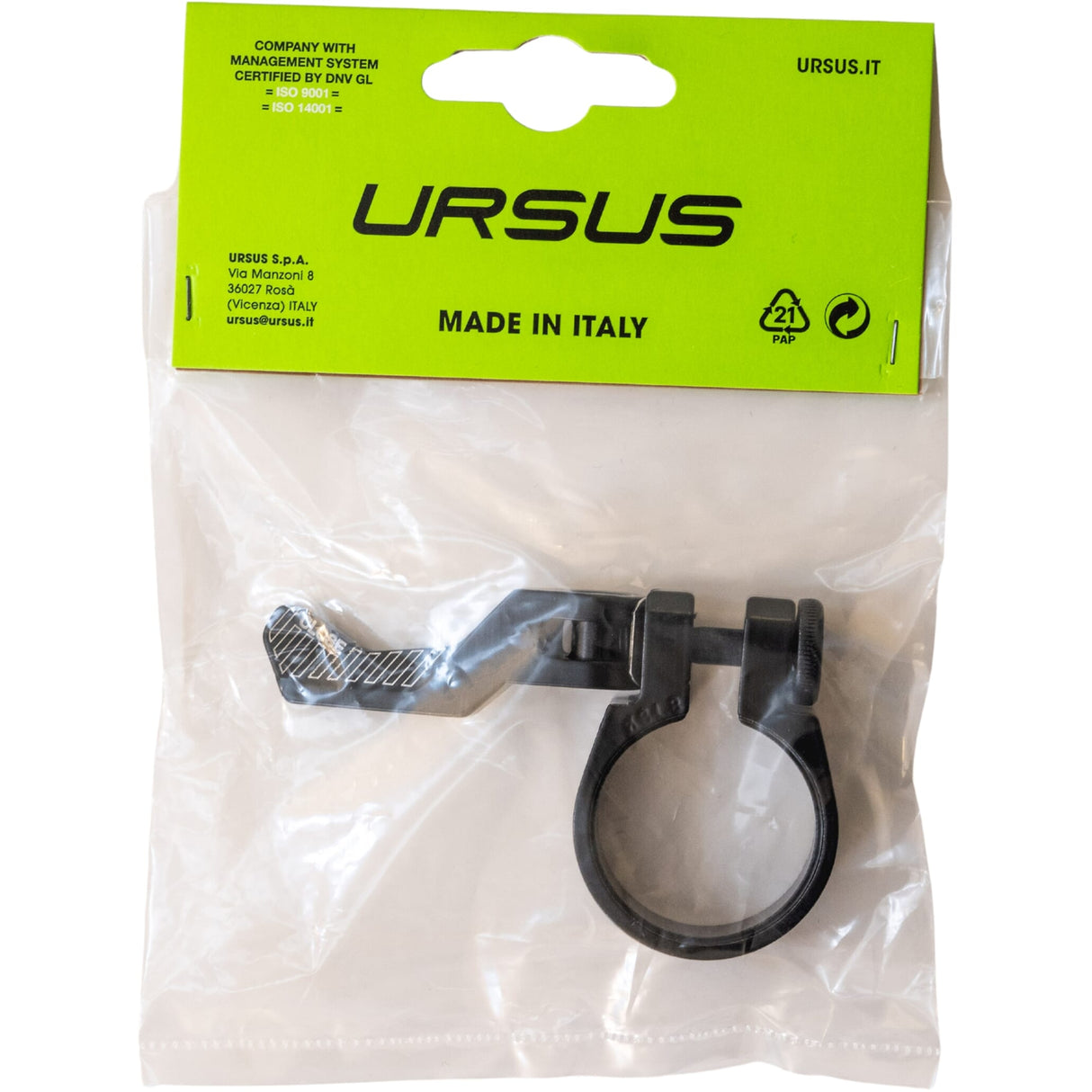 Ursus Seat Pap Clip s rychlým uvolněním 34,9 Alu Black