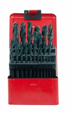 Vorel boormetaal zwart set 25szt. 1,0-13,0