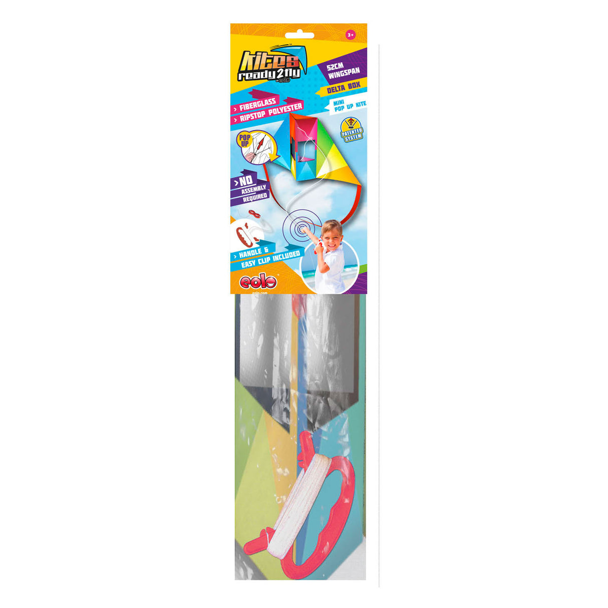 Kites Ready 2 Fly Pop-Up Mini Nylon Vater Deltabox