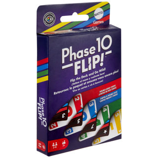 Mattel games - phase 10 flip - kaartspel