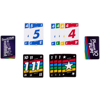 Mattel games - phase 10 flip - kaartspel