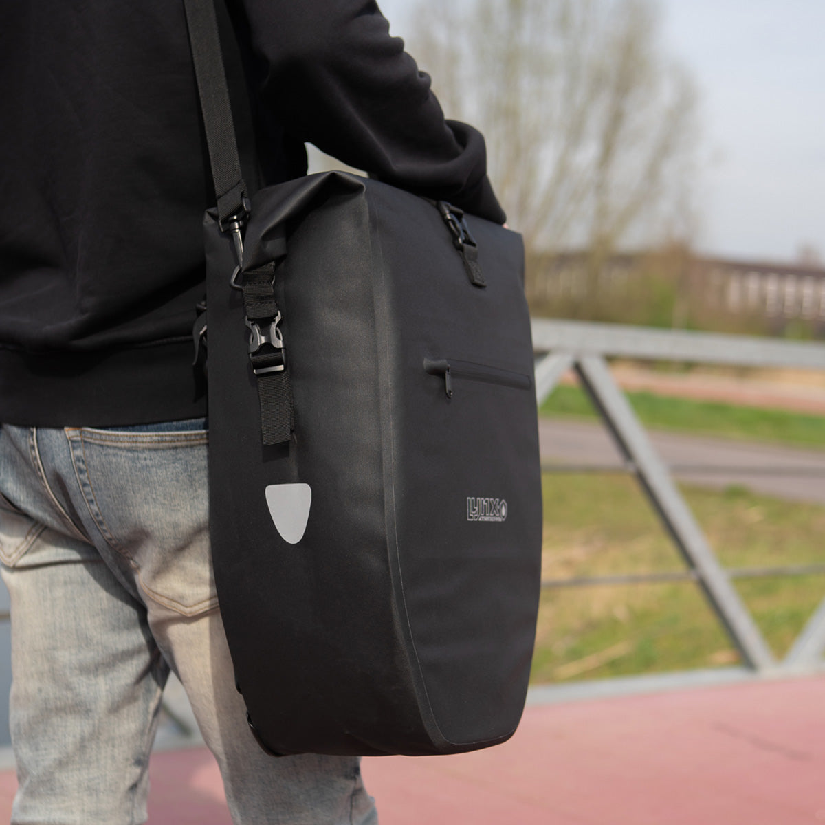 Lynx Velo Bag Sak nëmmen tpu 28L minzogen waasserdicht E-Vëlo Hayes