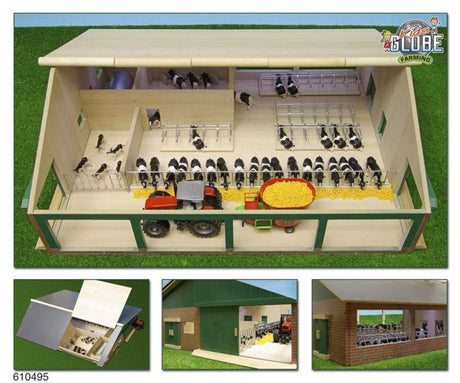 Kids globe ligboxenstal 1:32 75x60x27cm.