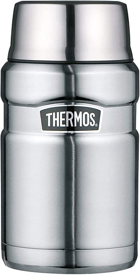 Thermos stainless king voedseldrager - 1,2l - stainless steel mat
