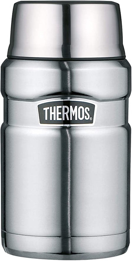 Thermos stainless king voedseldrager - 1,2l - stainless steel mat
