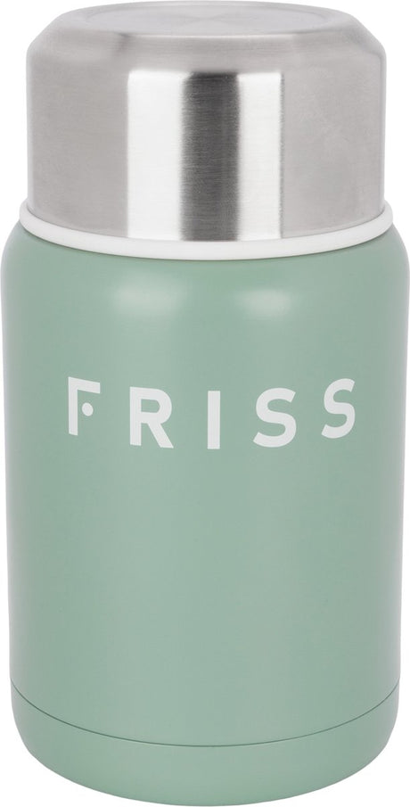Friss voedseldrager rvs 500ml groen