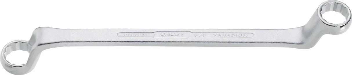 Hazet dubbele ringsleutel 630 do-ring key 8x9mm ,deep-crowned