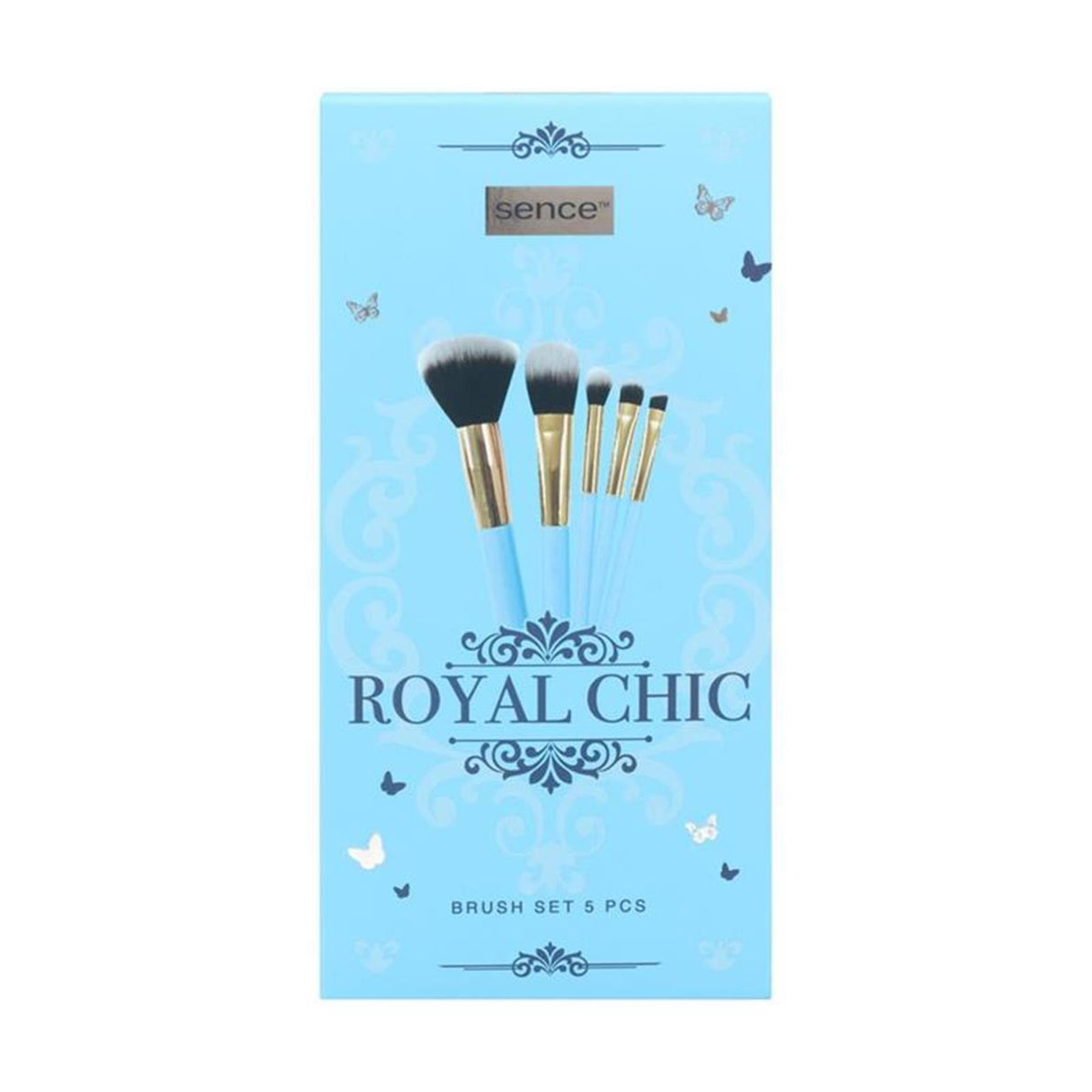 Sence beauty gifset 5-delig brushes royal chic