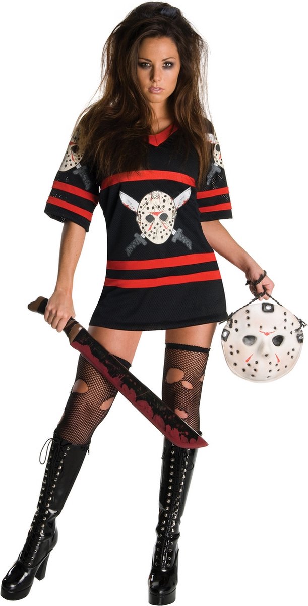 Rubies - friday 13th jason killer deluxe dames (maat xs)