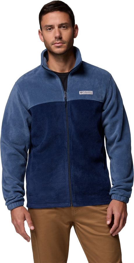 Columbia steens mountain™ full zip 2.0 fleece jas heren - fleece jas met volledige ritssluiting - fleece vest - blauw - maat s