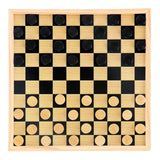 No brand schaakbord dambord 40 x 40 cm | 4 stuks