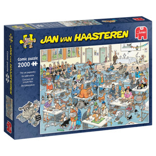 Jumbo jan van haasteren legpuzzel - de kattenshow, 2000st.
