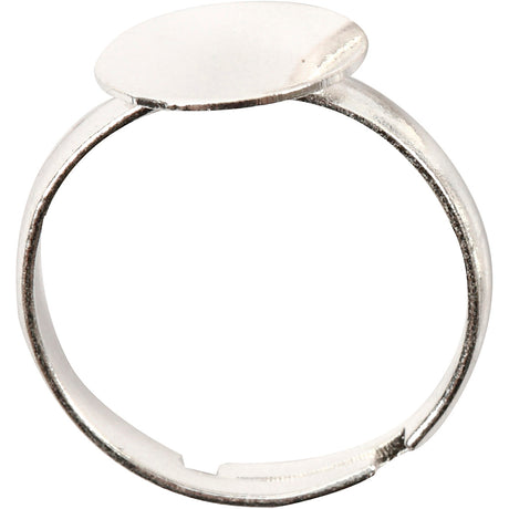 Creativ company http: www.cchobby.nl ring-voor-de-vinger-verzilverd-3-stuk-1-doos