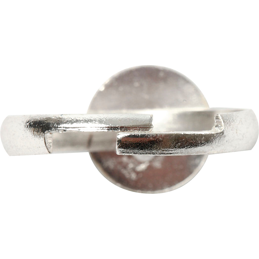 Creativ company http: www.cchobby.nl ring-voor-de-vinger-verzilverd-3-stuk-1-doos