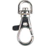 Creativ company http: www.cchobby.nl karabijnsluiting-groot-h-3-7-cm-b-1-4-cm-d-37-mm-verzilverd-15-stuk-1-doos