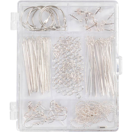 Creativ company http: www.cchobby.nl sieraden-startset-ca-175-stuk-verzilverd-1-set
