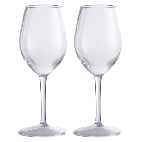 Wijnglazenset kunststof 2-delig 330ml