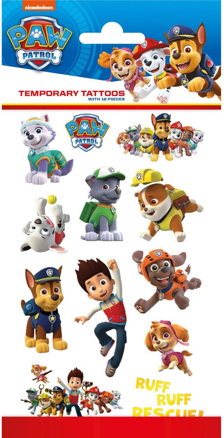 Paw patrol tattoos