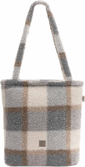 Jollein luiertas - shopper - check boucle - inclusief verschoonmatje