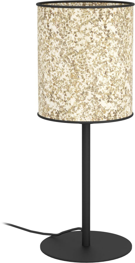 Eglo butterburn tafellamp - e27 - 47,5 cm - berkenbladeren - zwart beige groen
