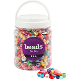 Creativ company http: www.cchobby.nl plastic-kralen-afm-6-20-mm-gatgrootte-1-5-6-mm-ca-1175-stuk-390-gr-700-ml-1-doosje