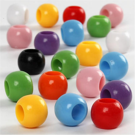 Creativ company https: www.cchobby.nl pony-kralen-d-10-mm-gatgrootte-4-5-mm-ca-186-stuk-65-gr-110-ml-1-doos