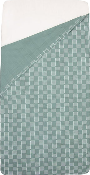 Witlof for kids tuck-inn laken placket 40 x 80cm sticky stripes
