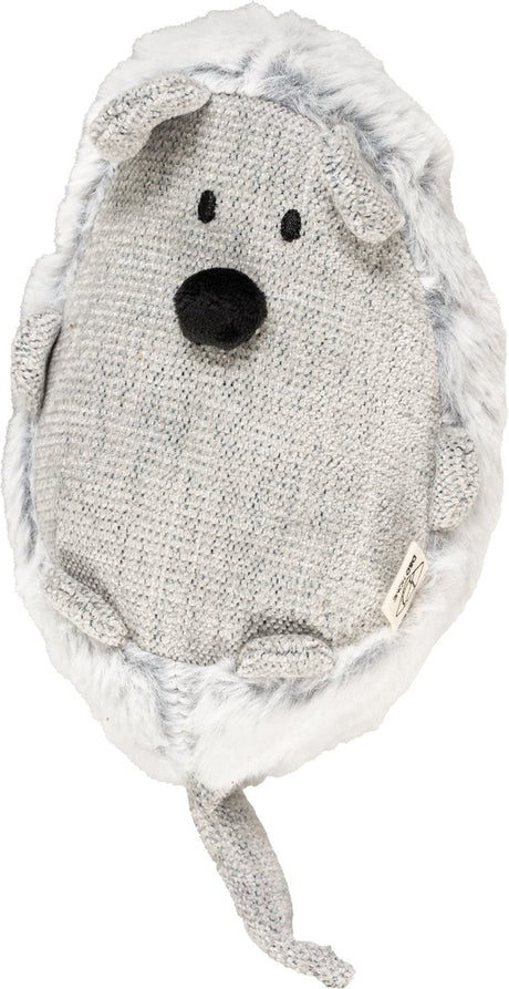 D d home i love happy cats bowie trappelkussen muis - kattenspeelgoed met kattenkruid - kick toy voor katten - l 13x14x33cm - lichtgrijs l