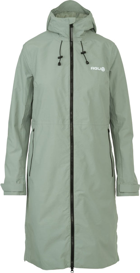 Agu seq ii - regenjas dames - fietsjas - poncho - groen - waterdicht - ademend - xl