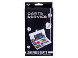 Longfield darts servicekit accessoireset 141-delig in kunststof box