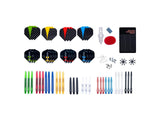 Longfield darts servicekit accessoireset 141-delig in kunststof box