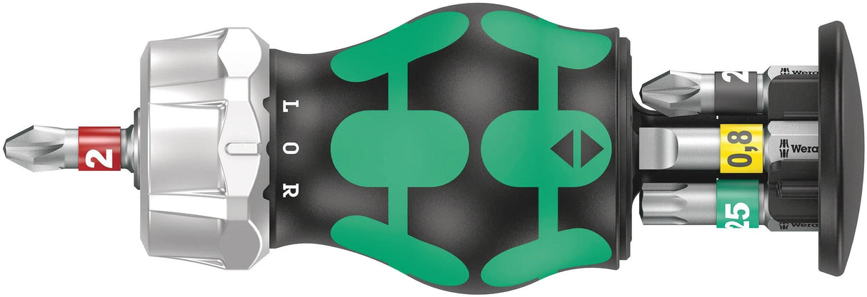 Wera bitset kraftform kompakt stubby bit set kraftform stubby werra m.magazine, 6 pcs.