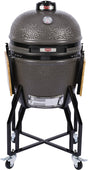 Grill guru kamado barbecue original large ø47cm ø18,5inch - compleet - grijs