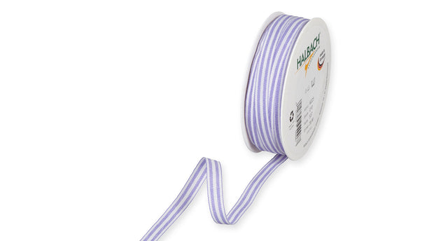 Rol strip linten 10mm 35mtr lavender white