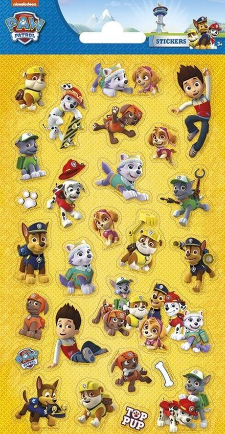 Totum stickervel twinkle - paw patrol