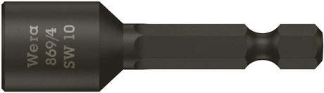 Wera dopsleutel 869 4 bits insert 10mm 869 4 1 4