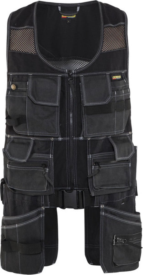 Blåkläder blaklader x1900 werkvest 3119-1310 - zwart - xl