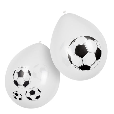 Boland latex ballonnen voetbal 25cm, 6st.