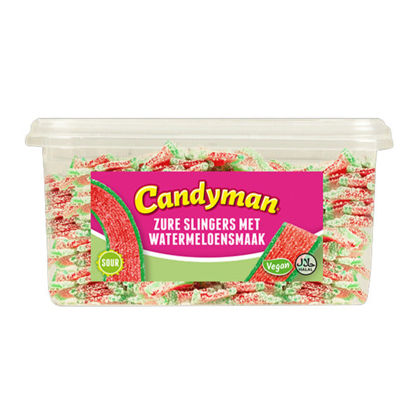 Candyman zure slingers watermeloen (1 kg)