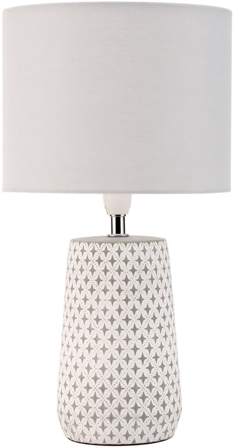 Pauleen led-tafellamp pretty purity e14 max. 20w wit, grijs