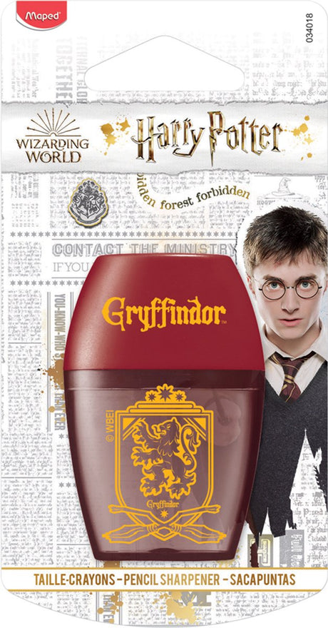 Maped office maped puntenslijper harry potter, kunststof, rood