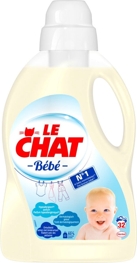 Le chat - wasmiddel - vloeibaar wasmiddel - bébé - 32wb 1440ml